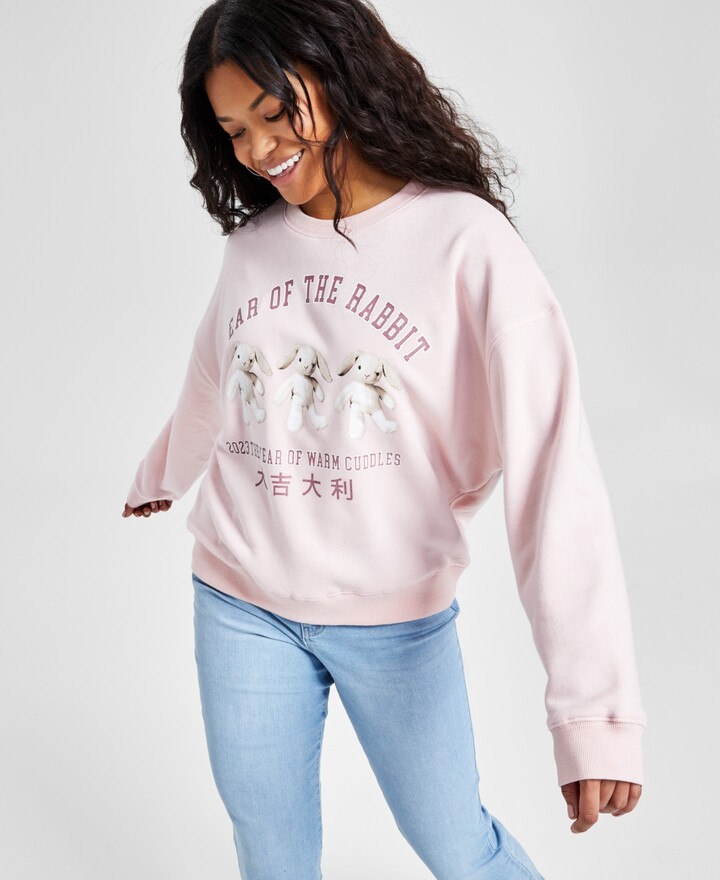 Grayson Threads Black Juniors' Year of The Rabbit 2023-Graphic