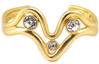 Dolce Vita Bracelet of 'french touch' 'Illuminations' white golden.
