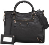 Thumbnail for your product : Balenciaga Giant 12 Rose Golden Velo Bag, Black