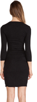 Thumbnail for your product : James Perse Skinny Tucked Dress