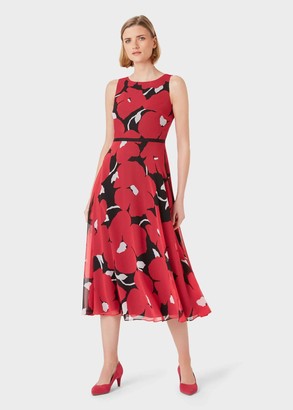 hobbs carly midi dress