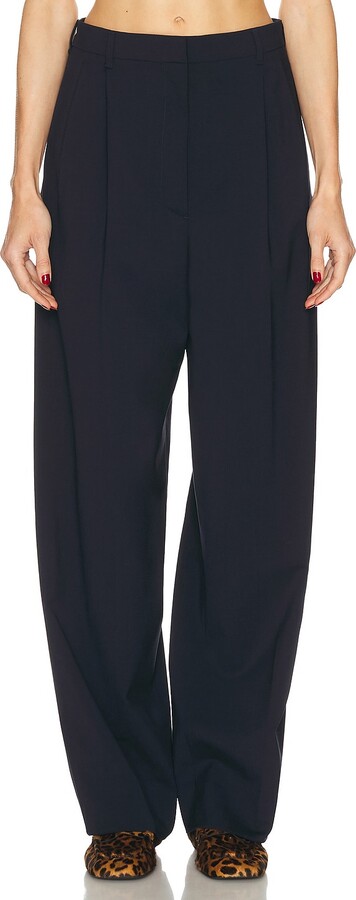 Miu Miu Wool Superfine Pant in Navy
