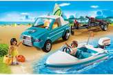 Thumbnail for your product : Playmobil Surfer Pickup With Speedboat 6864