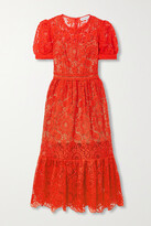 Thumbnail for your product : Self-Portrait Guipure Lace Midi Dress
