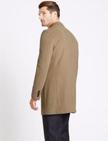 Thumbnail for your product : Marks and Spencer Wool Blend Revere Coat