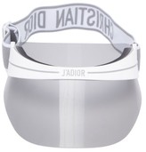 Thumbnail for your product : Christian Dior Diorclub1 Reflective Tinted Visor - Grey