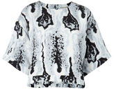 Thumbnail for your product : Whistles Ocelot Print Silk Top