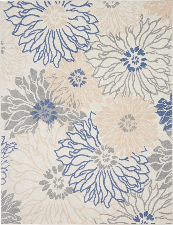 Nourison Home Passion PSN17 8'x10' Area Rug - Ivory/Gray