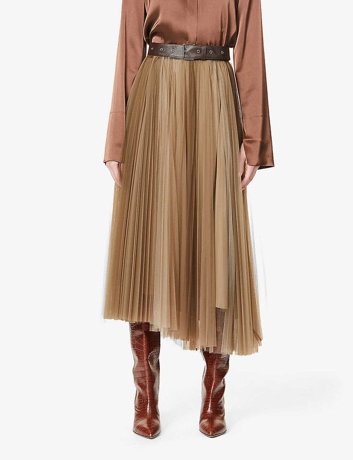 Brunello Cucinelli Midi Skirt Womens Clothing Skirts Mid-length skirts 