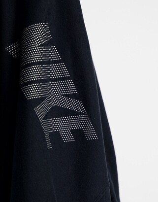 nike hoodie metallic logo