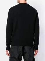 Thumbnail for your product : Wood Wood logo patch knitted sweater