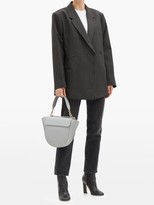 Thumbnail for your product : Wandler Hortensia Medium Leather Cross-body Bag - Light Grey