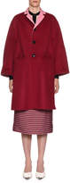 Thumbnail for your product : Marni Reversible Button-Front Double-Face Wool-Cashmere Coat