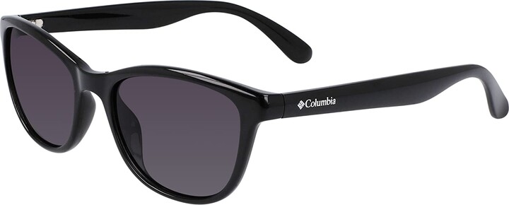 Columbia Women's Sunglasses COVE DOME - Shiny Black with Polarized Smoke  Gradient Lens - ShopStyle