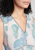 Thumbnail for your product : 3.1 Phillip Lim Abstract Daisy Fil Coupe Midi Dress