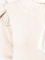 Thumbnail for your product : Zimmermann Lady Beetle frill jumper