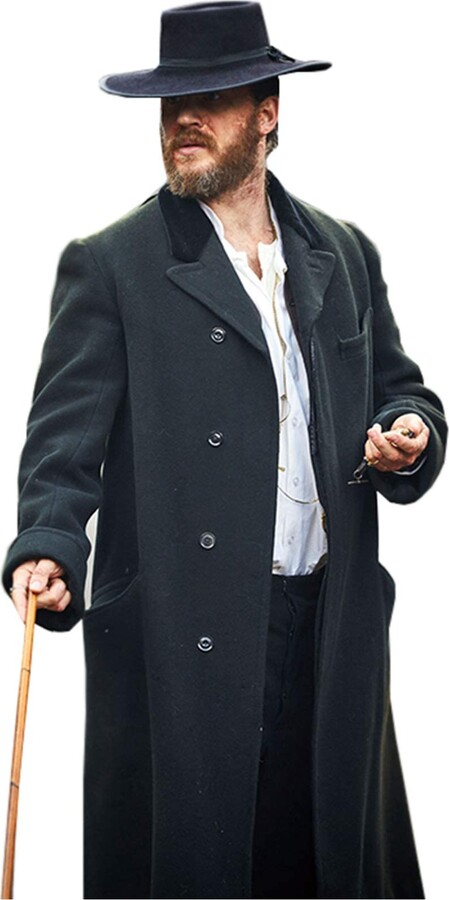 Fashion_First Peaky Blinders Gifts Alfie Solomons Coat Black Wool ...