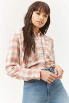 Thumbnail for your product : Forever 21 Western-Inspired Flannel Plaid Shirt