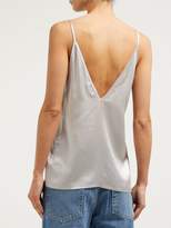 Thumbnail for your product : Raey V-neck Silk Cami Top - Womens - Light Grey