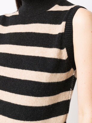 Roberto Collina Stripe Knitted Top