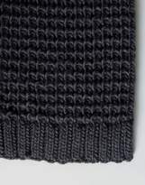 Thumbnail for your product : ASOS Knitted Scarf In Slate Gray