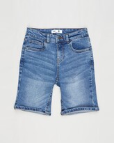 Thumbnail for your product : Cotton On Girl's Blue Denim - Slim Fit Shorts - Kids-Teens - Size 11-12YRS at The Iconic