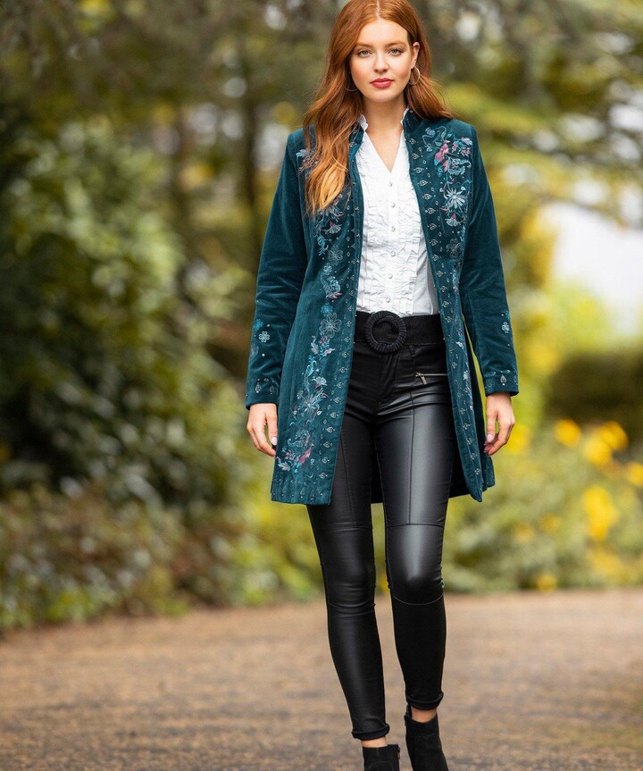 Dress Wren Velvet Jacket Wren Velvet Jacket Joe Browns Embroidered