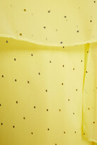 Thumbnail for your product : Mason by Michelle Mason Draped polka-dot silk-georgette gown