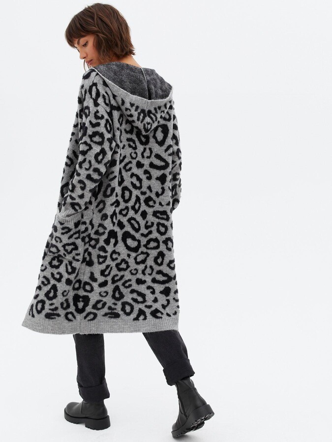 sandwich leopard print coat