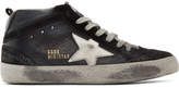 Thumbnail for your product : Golden Goose Black Mid Star Sneakers