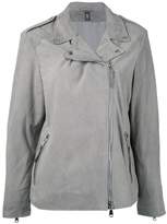 Thumbnail for your product : Eleventy loose-fit biker jacket