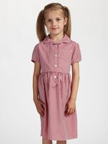 Thumbnail for your product : John Lewis & Partners School Belted Gingham Checked Summer Dress