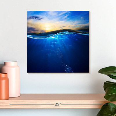 Breakwater Bay Aletra Sunlight Under The Sea