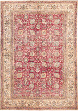 Bloomsbury Market Antalya Vintage Burgundy Rug 7'5\