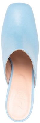 Si Rossi Chunky Slip-On Leather Mules