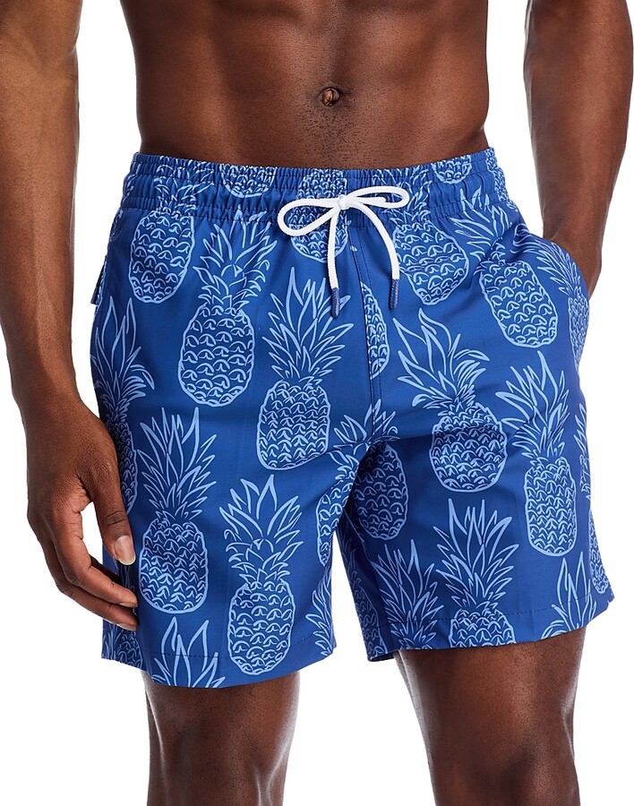 Trunks Surf & Swim Co. Sano Pineapple Print 6.5 Swim Trunks