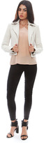 Thumbnail for your product : J Brand Roux Biker Crop Jean in Soulful