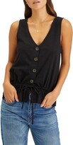 Thumbnail for your product : Sanctuary Heartstrings Button-Front Tank