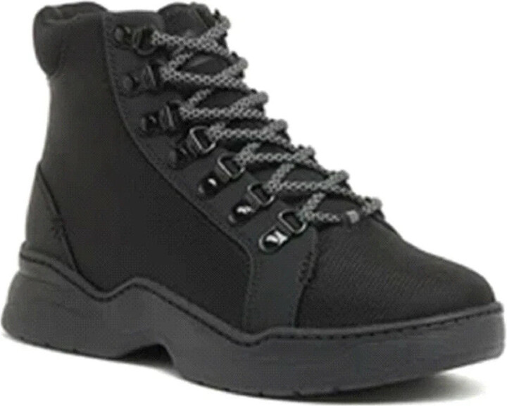 Women's Rocket Dog Crims CRIMSHW-245 Black Round Toe Ankle Boots JOBB1866