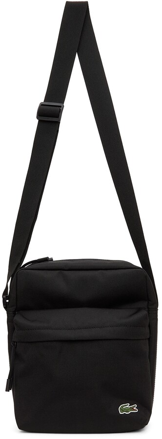 Lacoste Black Canvas Neocroc All-Purpose Bag - ShopStyle