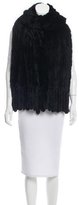 Thumbnail for your product : Cassin Knitted Fur Shawl