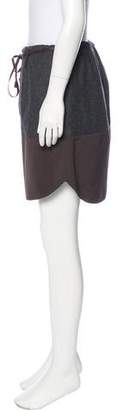 Brunello Cucinelli Wool Mini Skirt w/ Tags