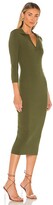 Thumbnail for your product : Line & Dot Brittany Ribbed Midi Dress