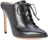 Thumbnail for your product : Francesco Russo pointed lace-up mules