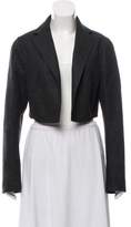 Thumbnail for your product : Akris Wool Cropped Jacket w/ Tags