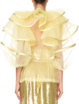 Thumbnail for your product : Marc Jacobs Ruffled Organza Top