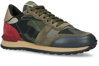 women's valentino studded trainers