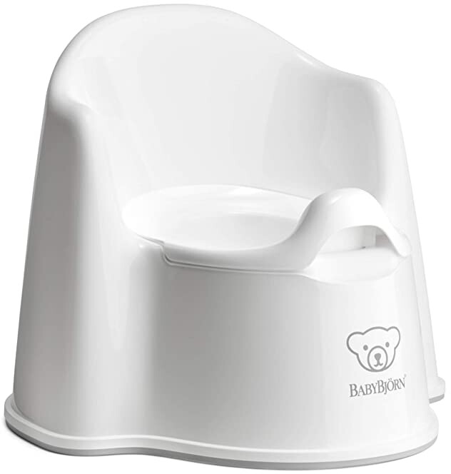 BabyBjörn Potty Chair, White/Gray
