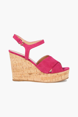 Purple Wedge Women's Sandals | Shop the world's largest collection of  fashion | ShopStyle UK