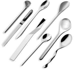 Alessi Eight-Piece Coffee Spoons/Set of 8